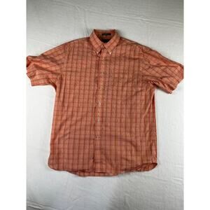Mens Large Orange Daniel Cremieux Signature Collection Excellent Condition d13